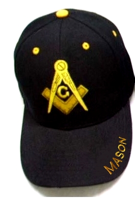 Masonic embroidered twill cap