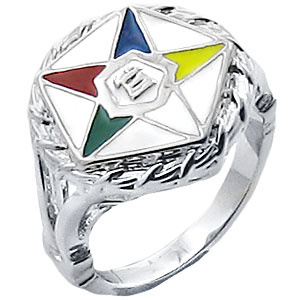 OES Order of Eastern Star Ring