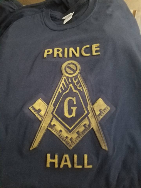 Mason Masonic Prince Hall 3d tee shirt