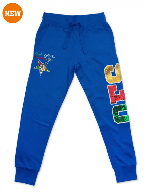 OES EASTERN STAR SEQUIN SWEATPANT