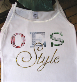 OES Style bling tee shirt