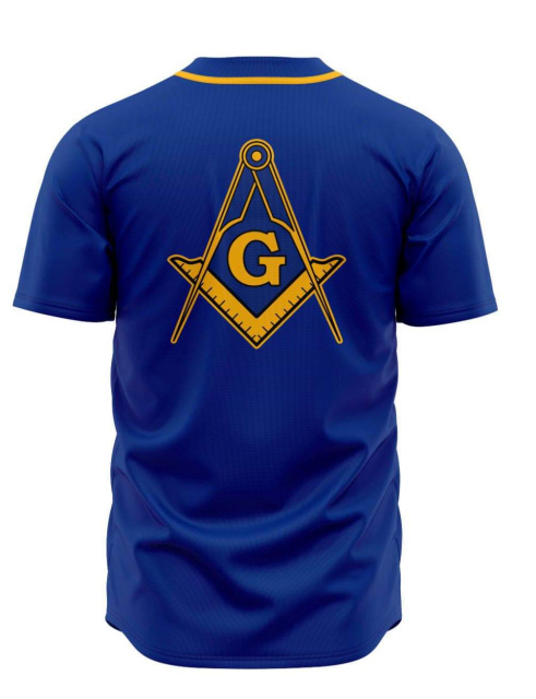 Mason Masonic baseball jersey