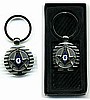 Masonic chrome keychain with gift box