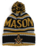 Mason Masonic pom knit be