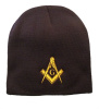 Mason Masonic knit beanie skullie toboggan 