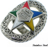 OES Eastern Star Stainless Steel Ring